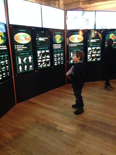 Young audience at Natural History Museum