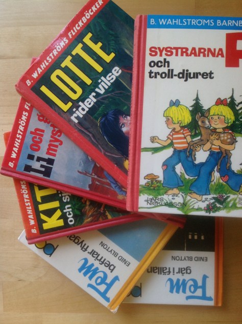 En bokslukares första litteratur...
