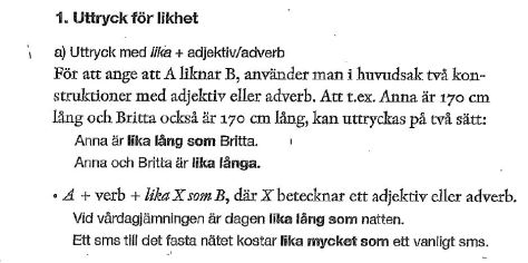 Ur Garlén och Sundberg_Handbok i Svenska som andraspråk