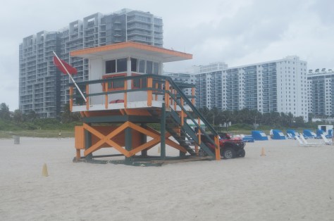 Badvakterna i standbyläge