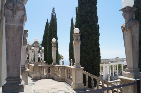 Trädgården på Hearst Castle