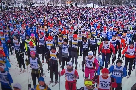 #vasaloppet, #starten 2017, #asaole